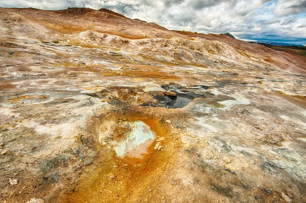 Bahenním jezírku — Stock fotografie