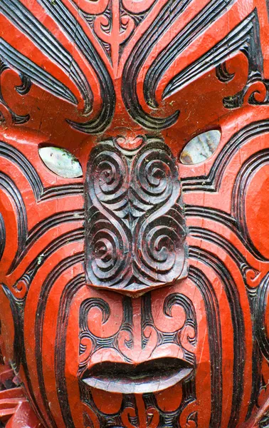 Maori carving — Stockfoto