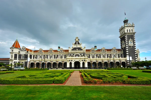 Dunedin train station — Stock Fotó