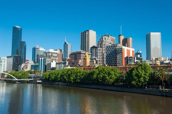 Melbourne manzarası — Stok fotoğraf