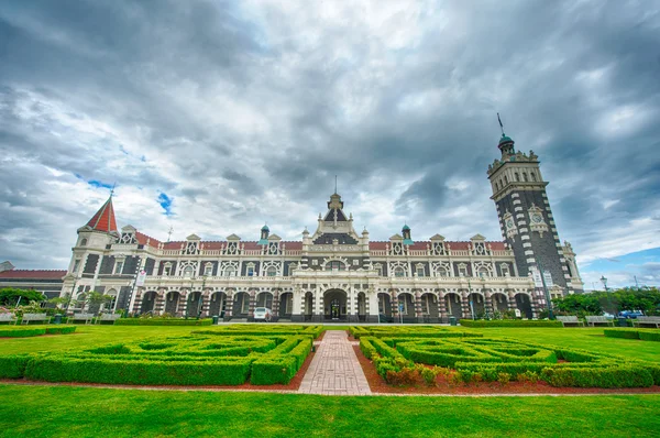 Dunedin train station — Stock Photo, Image