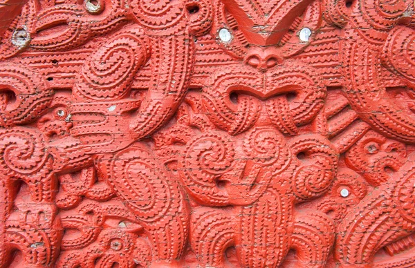 Maori carving — Stockfoto