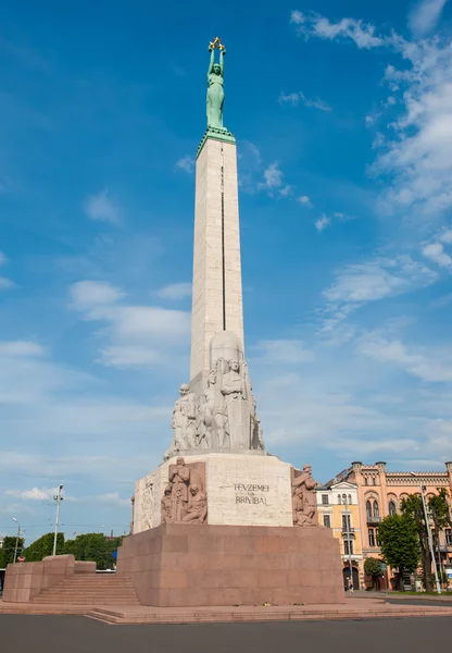 Monumento en Riga — Foto de Stock