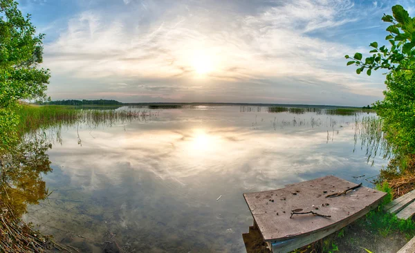 Sonnenuntergang über Kanieris — Stockfoto