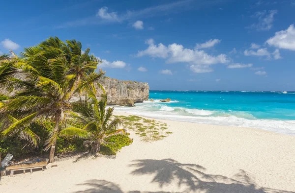 Bottom Bay One Most Beautiful Beaches Caribbean Island Barbados Tropical — Stock Photo, Image