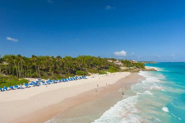 Crane Beach Una Delle Spiagge Più Belle Dell Isola Caraibica — Foto Stock