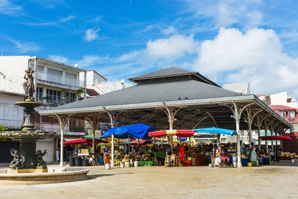 Pointe Pitre Guadeloupe November 2015 Central Market Called Spice Market — Stock Fotó