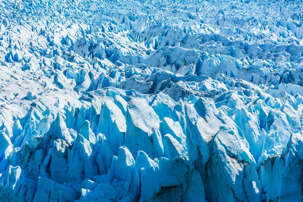 모레노 빙하의 청록색 얼음의 일부이다 Los Glaciares 아르헨티나 — 스톡 사진