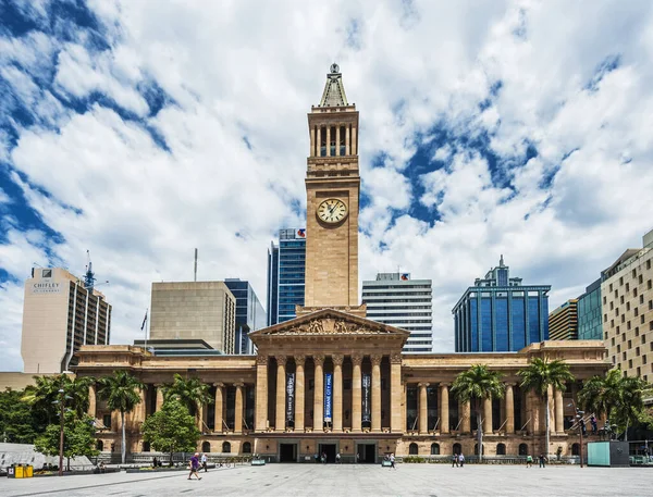Brisbane Queensland Australia October 2013 City Hall Located Next King — Stock Photo, Image