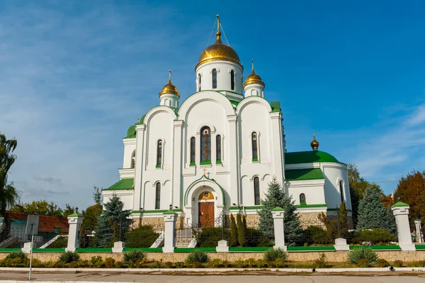 Igreja Natividade Tiraspol Capital Autodeclarada República Transnístria Moldávia — Fotografia de Stock