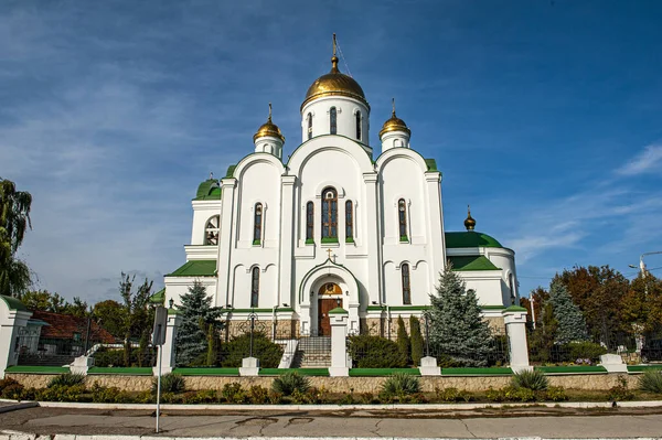 Igreja Natividade Tiraspol Capital Autodeclarada República Transnístria Moldávia — Fotografia de Stock