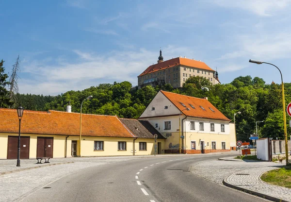 Barockschloss Namest Nad Oslavou Tschechien lizenzfreie Stockfotos