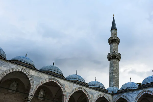 Suleymaniye Mesquita Após Pôr Sol Istambul Turquia — Fotografia de Stock