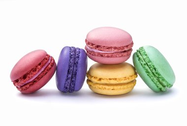 renkli macaroons