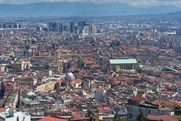 Vue aérienne de Naples — Photo