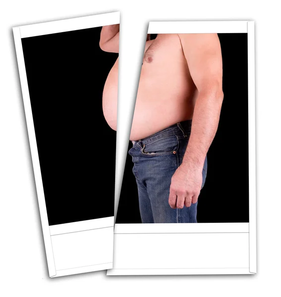 Photo fat man — Stock Photo, Image