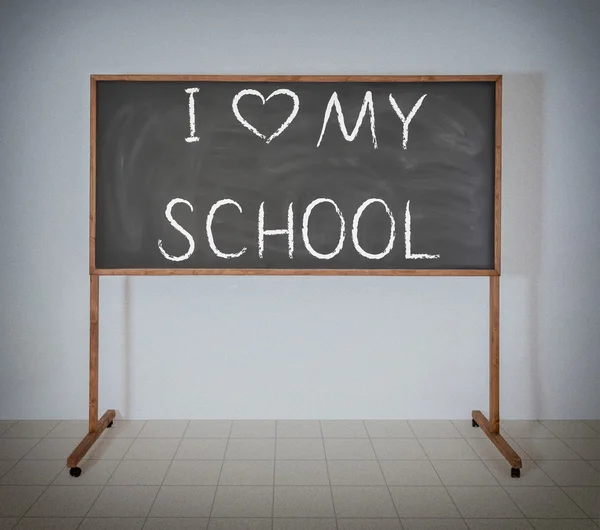 Ben Okulumu seviyorum — Stok fotoğraf