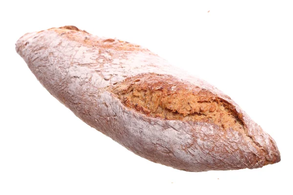 Pane su sfondo bianco — Foto Stock