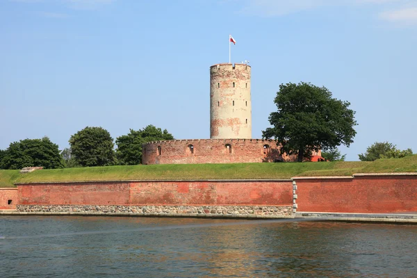 Famous Wisloujscie fortress in Gdansk, Poland — Stock Photo, Image