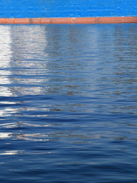 Fartyg djup gauge blå havet — Stockfoto