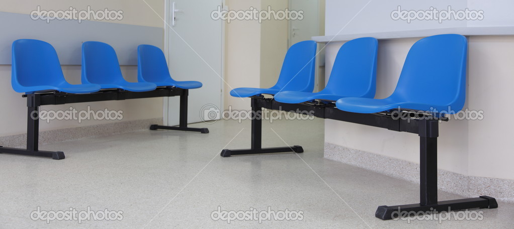 waiting room chairs blue