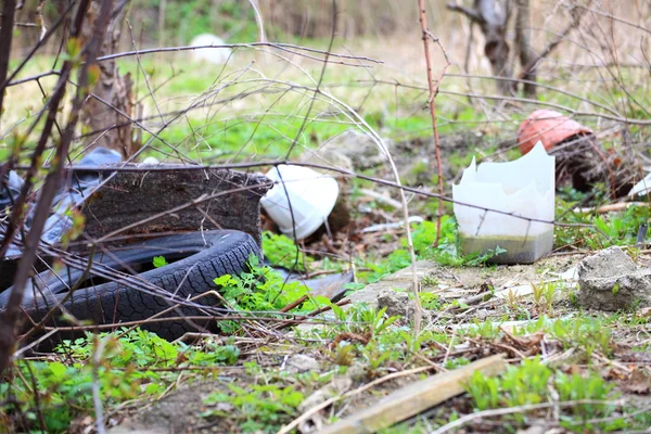 Écologie ordures, ordures Images De Stock Libres De Droits