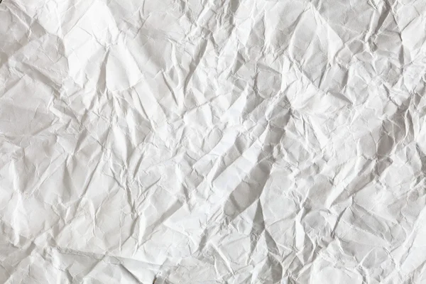 Crimp White Paper texture sheet — Stock Photo, Image