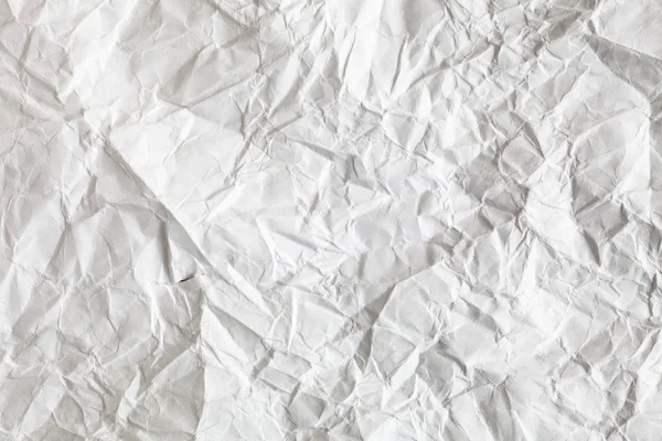 Crimp White Paper texture sheet — Stock Photo, Image