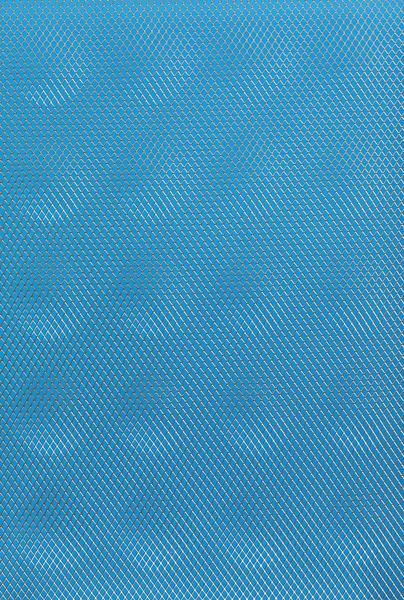 Fondo de rejilla de metal abstracto azul blanco — Foto de Stock