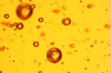 sıvı sabun köpüğü turuncu