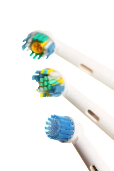 Electrical toothbrush isolated on white — Stock Photo, Image