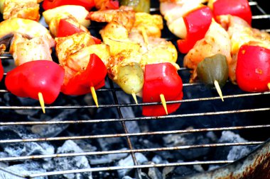 şenlik ateşi kamp ateşi yangın alevleri Steak Barbekü Izgara