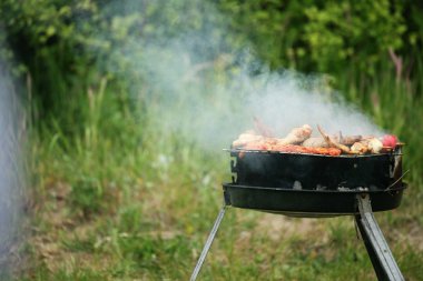 şenlik ateşi kamp ateşi yangın alevleri Steak Barbekü Izgara