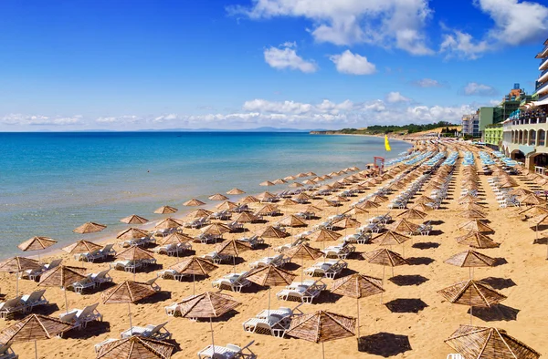 South Beach of Nessebar in summer — Stock Photo, Image