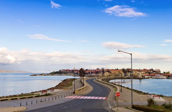 Ciudad de Nessebar en el Mar Negro — Foto de Stock