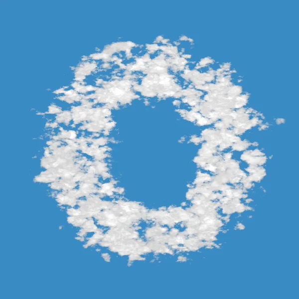 Chmura list o — Zdjęcie stockowe