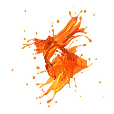 Portakal suyu sıçraması