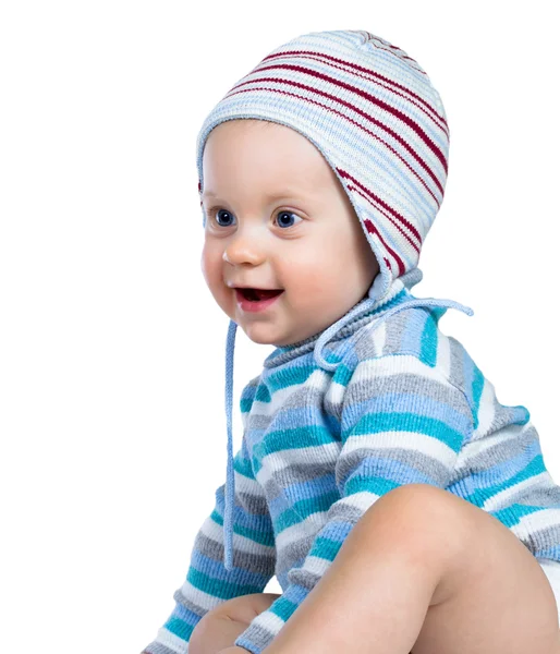 Boy in winter clothes — Stock Photo, Image