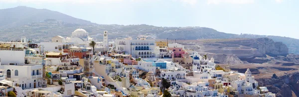 Panorama di fira Santorini — Foto Stock