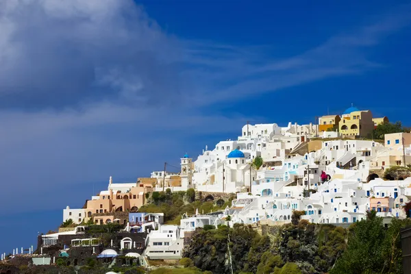 Santorini fira — Stockfoto