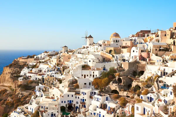 Vista de Santorini Oia — Fotografia de Stock