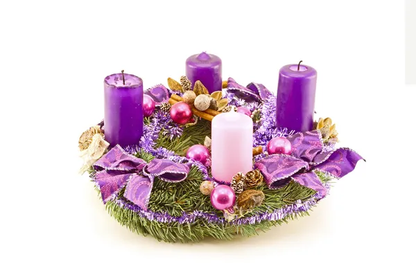 Advent wreath — Stock Photo, Image