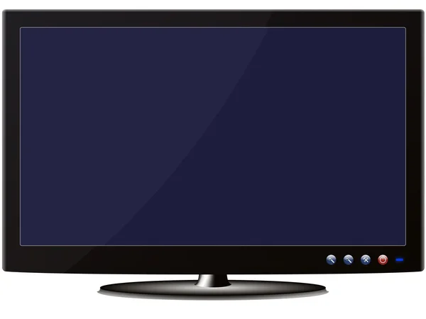 Monitor de pantalla ancha — Vector de stock