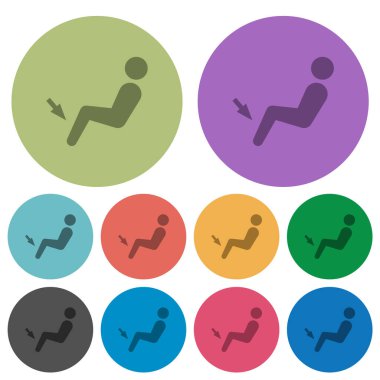 Araba hava akışı yönü ayak rengi daha koyu düz arkaplan