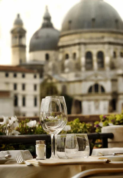 Venedig romantisches Getränk — Stockfoto