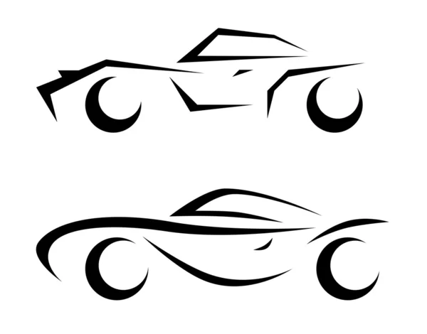 Car model sketch — Stock Photo, Image