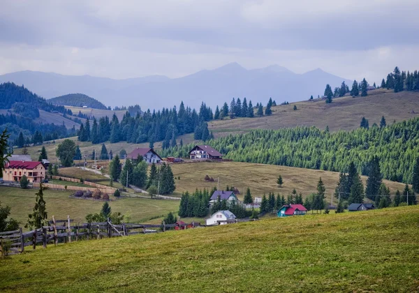 Villaggio in Romania — Foto Stock