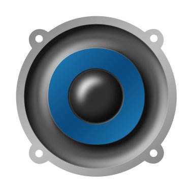 hoparlör illüstrasyon render