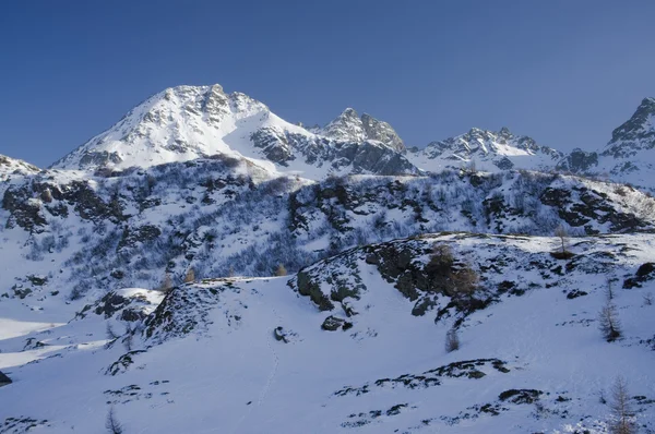 Alpes montanhas em itália — Fotografia de Stock