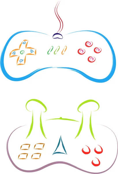 Controller di gioco — Vettoriale Stock